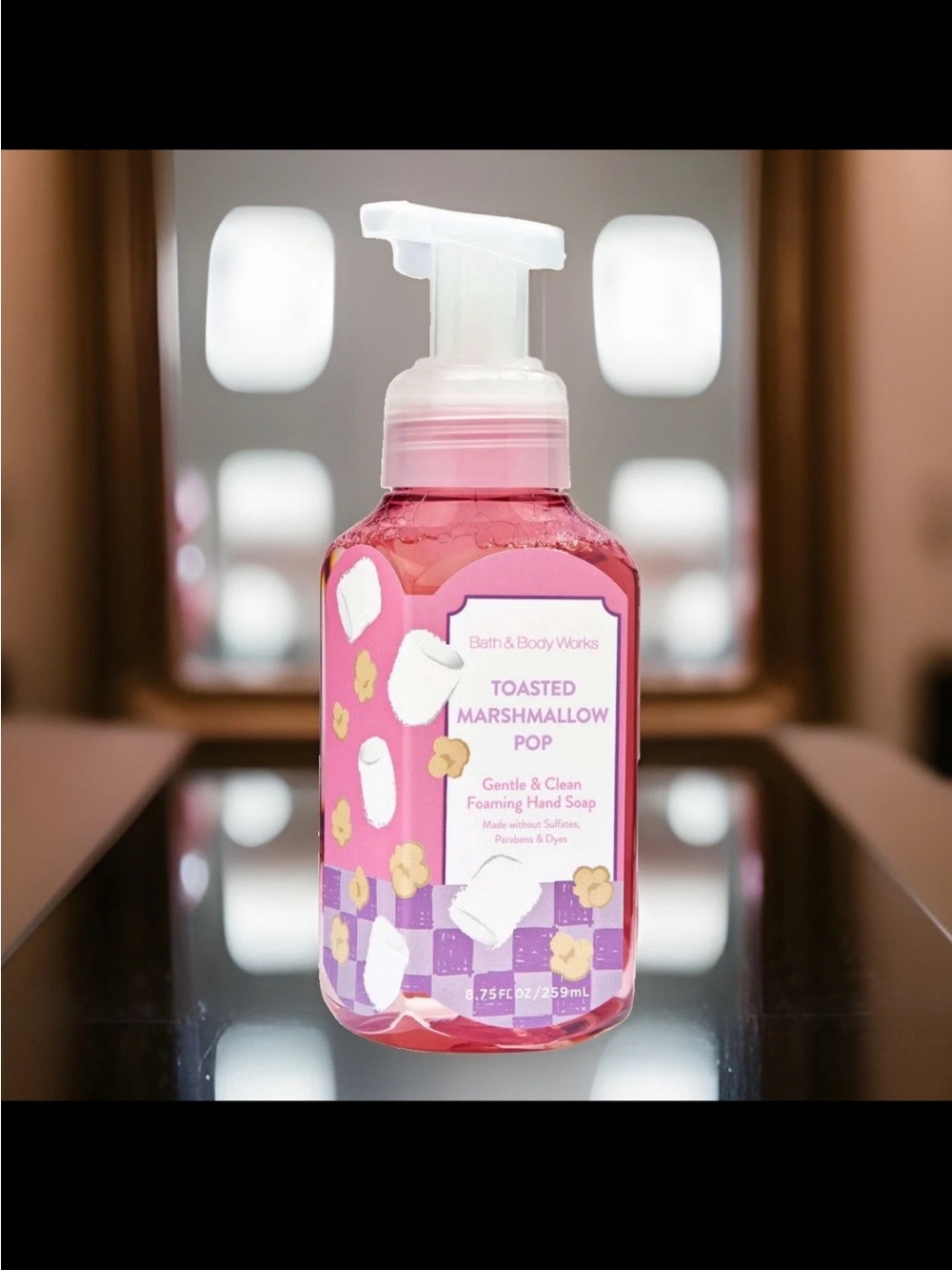 Bath & Body Works Foaming Hand Soap- Toasted Marshmallow Pop (8.75 fl oz)